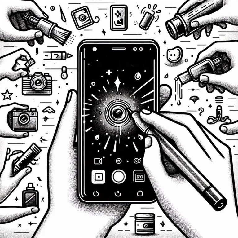 스마트폰 카메라 습기