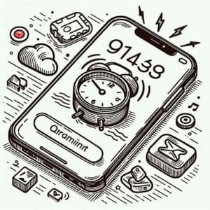 아이폰 알람 진동 끄는 방법