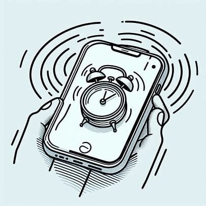 아이폰 알람 진동