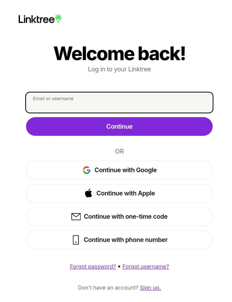 인스타 링크트리 가입