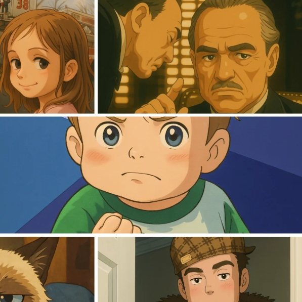 지브리풍 스타일